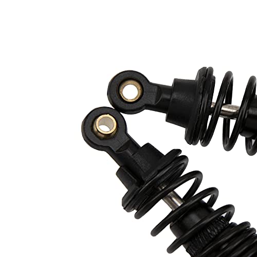 ShareGoo 4Pack Adjustable Shock Absorber Damper 68mm 102004 Compatible with HPI HSP Traxxas Losi Axial Tamiya Lightning EP 1/10 On-Road RC Drift Car (Black) - color: Black
