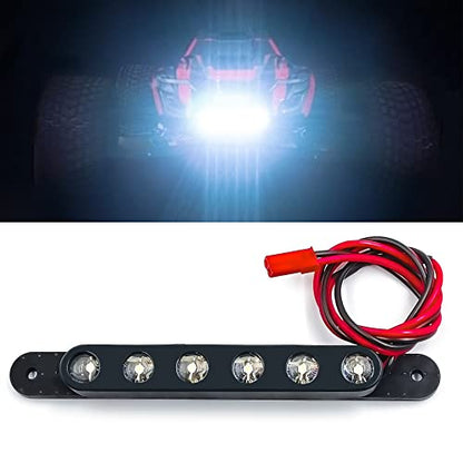 RC LED/COB Light Kit Front & Rear Lights, RC LED Light Kit | Headlight, Taillights, For 1/6 XRT 8S, RC Car Buggy - style: RC LED Light Kit