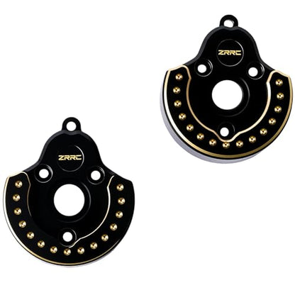 Brass Rear Portal Cover Weights for Vanquish VP VRD & VS4-10 Phoenix F10 Portal Axle LCG 1/10 RC Crawler, CNC Machined Brass Portal Knuckle Caps Lower COG Rear Portal Cover Upgrade - style: Rear Portal Cover for F10 Portal Axle