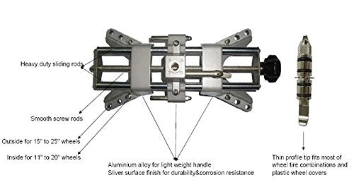 3D DSP Wheel Alignment Rack Tool for Camber Caster Gauge Adapter Rim Clamp Mount Mounting