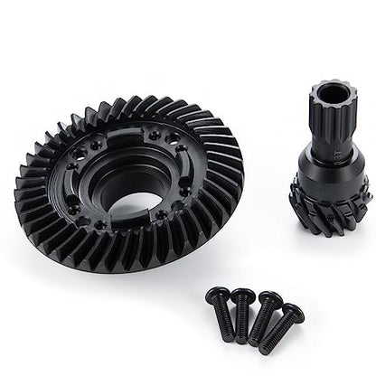 Steel Rear Differential 13T 42T Gears Set for Tra-xxas X Maxx 6S/8S | XRT 8S Monster 1:5 RC Car Truck Upgrades - style: Rear Pinion Gear +Diff Ring
