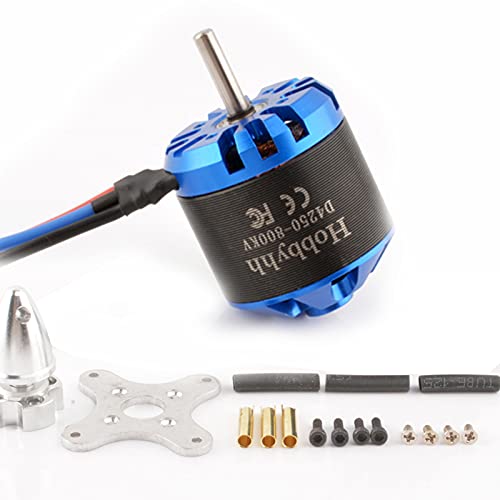 DIAMONDDYNAMICS Hobbyhh Brushless Motor 4250 800kv Power 1250W with 4.0mm Banana Head for DIY RC Glider Aircraft Plane and UAV - size: 4250-800KV