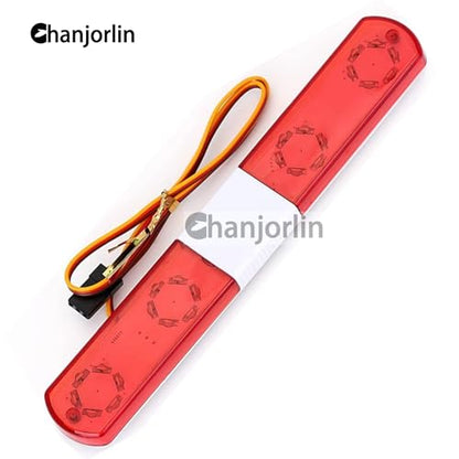 1/10 RC Car Simulation Police Lights Multi-Function Flash LED Lamp Nine Flashing Light Modes for 1/8 Crawler Off Road Rally Truck Cars HSP Traxxas Tamiya RC4WD Axial Arrma (Red 145mm) - color: Red 145mm