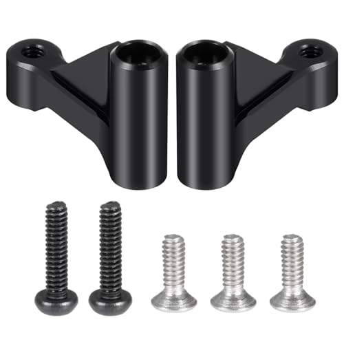 RC Modifications Spare Compatible with LOSI 1/16 for Mini-B 2WD and 1/18 for Mini-T 2.0 RC for Buggy Upgrade Parts Aluminum Alloy Front Brace Set