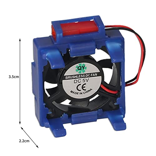ESC Cooling Fan Electric Speed Controller Cooling Fan Replacement for TRAXS Slash Short Truck VXl-3S Car RC Parts
