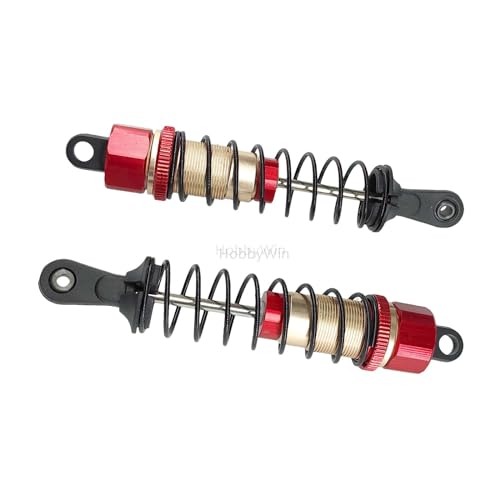 SST part 109003 Red Aluminum Shock Absorber Front/Rear for Saisu 1/10 RC Buggy Car Truggy Rally Truck