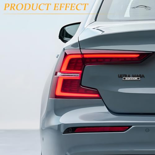 Ultra MAGA Edition Car Emblems, 3D Raised Metal Classic Personality Vehicle Badge Sticker, Automotive Exterior Body Embossed Decal Decoration, Universal for SUV Sedan Truck (Black/White)