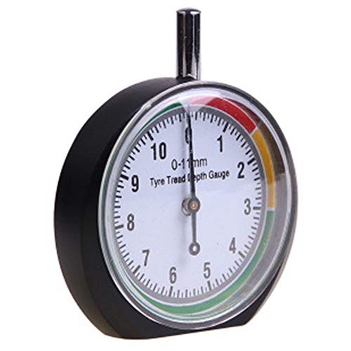 1pc Car Wheel Tire Tyre Tread Depth Gauge Meter Indicator Pointer Measure Device Tool 0-11mm Tire Condition Monitor Display Accessories