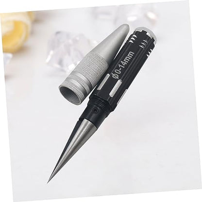 Hemoton 1pc Rc Aircraft Hole Opener Reamer Tool for Car Shells Lightweight Steel Design for Easy Use High Strength Material for Reduced Wear for DIY Model Repairs Black