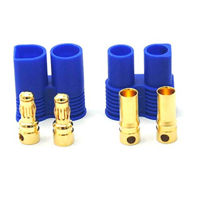 10 Pair EC3 Connector 3.5mm Gold Bullet Banana Plug Female Male RC ESC LIPO Battery Electric Motor Airplane Quadcopter Parts DIY