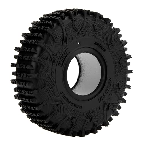 MEUS RACING 1.0 Tires - MS6 MPRO Pin Tires for TRX4M SCX24 FCX24 AX24 1/24 1/18 RC Crawler, 0.83/2.52/R1.0, #M1009 - size: M1009