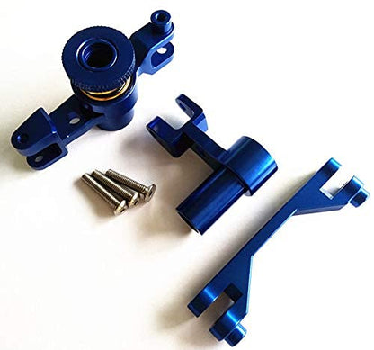 Aluminum Steering Assembly Servo Spring Saver Blue for Traxxas UDR Unlimited Desert Racer 8543