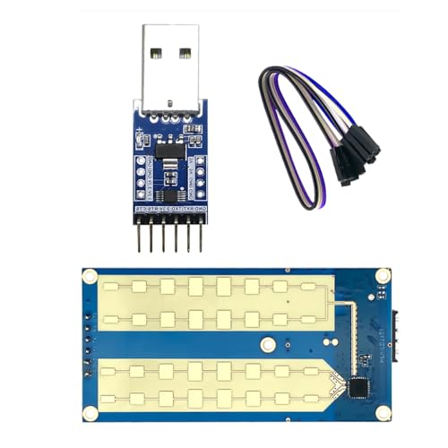 JMT LD2451 24G Vehicle Status Monitoring Sensor Module Vehicle Ranging and Speed Measurement Millimeter Wave Ra·DAR Adapter (Module Test Kit) - color: Module Test Kit