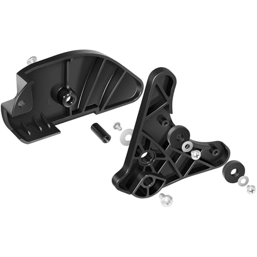 Motor Ramp & Skid Plate Kit For Minn Kota Terrova & Riptide Terrova 112 lb Thrust 4-1/2" Motors BT 2017 & Newer Models - Left and Right - Ramp + Skid Plate Rebuild Kit
