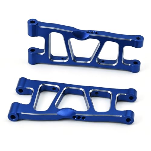 Hobby Aluminum Front and Rear Knuckle Arm Set Steering Set for ARRMA Mini Kraton 3S Speed Truck-ARA2508 Upgrades - Purple (Blue Arm Set)