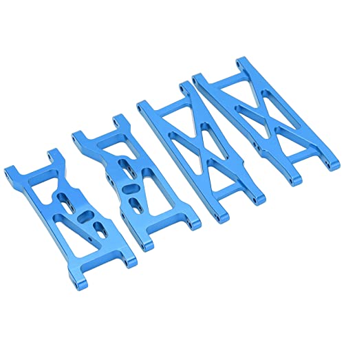 Dilwe RC Suspension Arms, RC Aluminum Front and Rear Suspension Arms for 22S SCT 1/10 RC Short Course Truck Upgrade Parts(Blue)