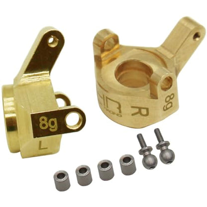 Hot Racing SXTF21H Brass Front Steering Knuckle SCX24