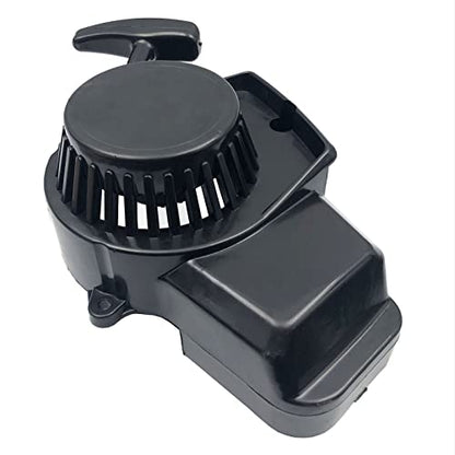DEVMO Recoil Pull Starter Assembly Compatible with 47cc 49cc 2 Stroke Pit Bike ATV Quad Scooter Moped Black