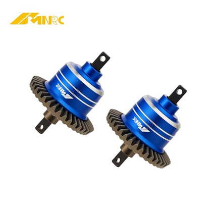Alum 2PCS Front Rear Differential Diff Gear for 1/10 Slash 4x4 Hoss Stampede 4X4 Rustler F-150 4WD VXL Series Upgrades Part
