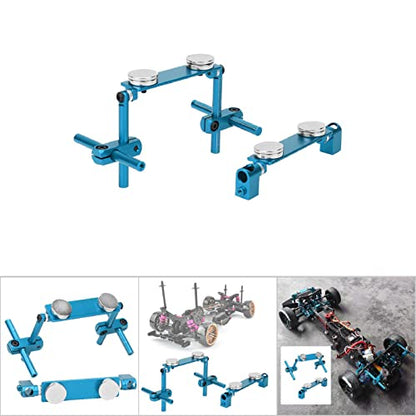 Milltrip RC Magnetic Body Mounts,Magnetic Body Shell Mount,Aluminum Magnetic Body Shell Mount Kit, Body Post Mount for 1/10 RC Racing Car(Sky Blue) - color: Sky Blue