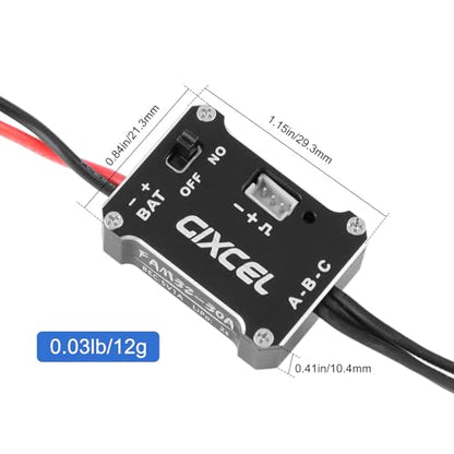 30A Brushless ESC for TRX4M SCX24 Micro RC Crawlers Upgrades | Compact 30A brushless ESC delivers smooth throttle response and reliable power for 1/18 and 1/24 micro crawlers
