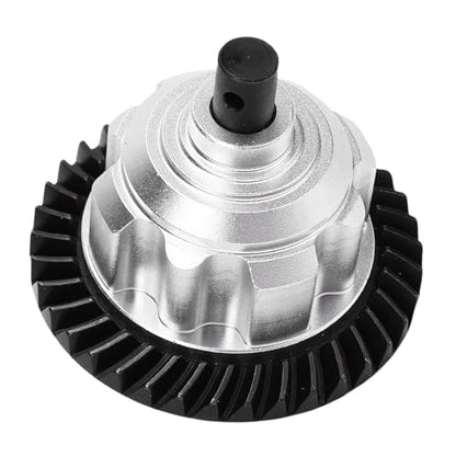 RC Car Differential Gear, Upgrade Rear Diff Gears Kit Seamless Replacement for 1/10 MAXX Slash (Silver)