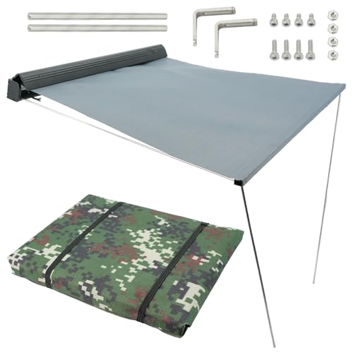 RC Simulation Decoration Accessories Roof Rain Canopy & Roof Luggage Tent Bag Compatible with Traxxas TRX4 Axial SCX10 1/10 RC Crawler