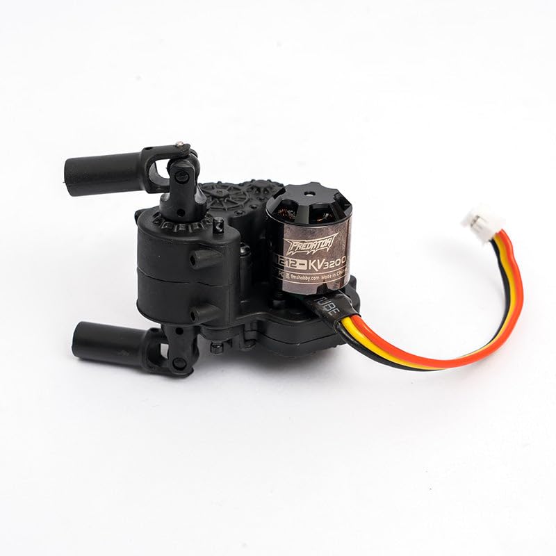 FMS FCX24 1/24 Rc Car Parts RC Crawler RC Trucks Parts Replacement Accessory for FCX24 K5 PRO, FCX24 K5 Black Brushless, FCX24 Power Wagon Brushless: Transmission Gear Box Assembly