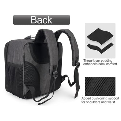TRX4M Storage Bag Outdoor Backpack Carrying Case with Multi Pockets for Tools and Other Accessories for 1/18 RC Crawler TRX4-M Adjustable Shoulder Strap