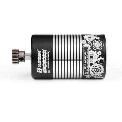 Hosim 3660 3100KV Brushless Motor 1/8 RC Car High Speed Waterproof Motor MSDJ-3660/X25-DJ36 for X27, Most of 1:8 Scale RC Truck Update Parts