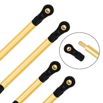 TRX4M Brass High Clearance Links Linkage Rod Set for TRX-4M 1/18 RC Crawler Upgrade Parts