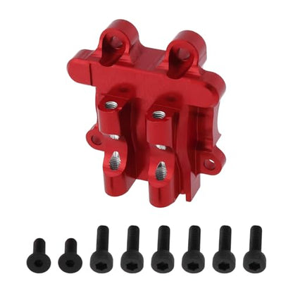 OTOTEC RC Car Rear Diff Cover Aluminum 7075 Differential Cover Compatible with ARRMA 1/18 Granite Typhon Mojave Grom Nascar, Red - color: Red