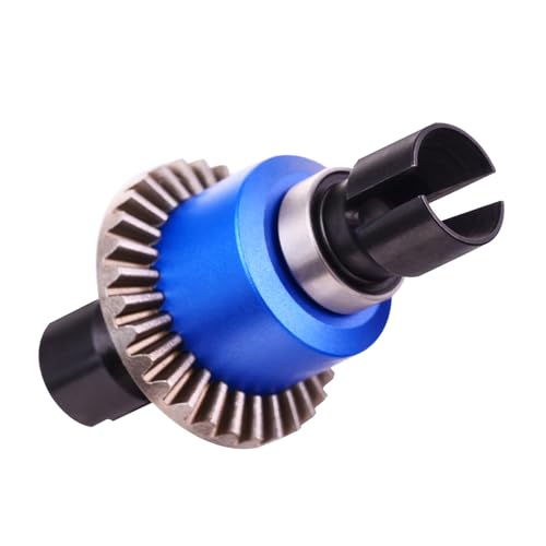 45# Steel Differential Diff Gear for 1/16 H16207 16208 16209 16210 H16H H16E H16P H16BM H16BM H16GT H16DR Series Upgrades Part Blue - color: Blue