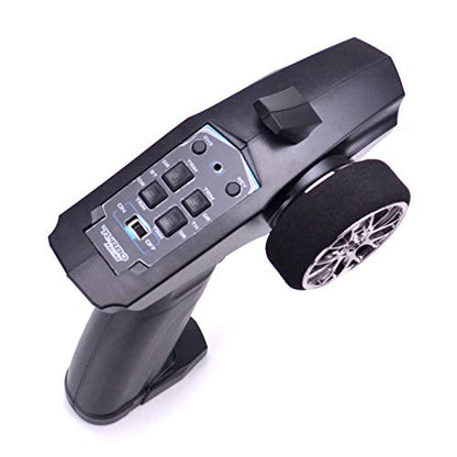 Turbo Racing 91803G-VT RC 2.4GHz 3CH Radio Transmitter Remote Controller with Receiver for RC Car Boat