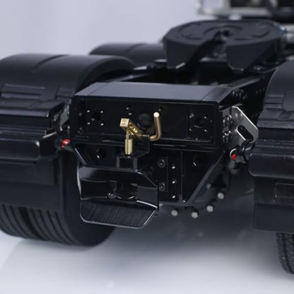 wheelfun 1/14 Metal RTR DIY RC Tractor Trucks 8x8 for Remote Control Cars Upgraded Equipment Rack 3Grade Gear Box Hobby Grade Model