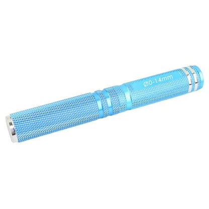 0-14mm RC Body Reamer Hole Puncher Body Mounting for RC Vehicle Truck Plastic Body Shell Cover Hobby Repair Tools Body Shell Drills(Blue)