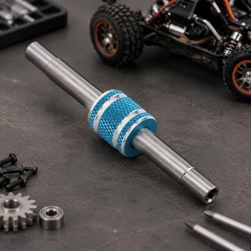 Socket Wrench 4.5mm 4.0mm Hex Nut Driver, Aluminum Alloy Blue for RC Car Repair and Modification - Durable Construction, Easy Replacement, Ideal for Hobbyists