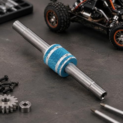 Socket Wrench 4.5mm 4.0mm Hex Nut Driver, Aluminum Alloy Blue for RC Car Repair and Modification - Durable Construction, Easy Replacement, Ideal for Hobbyists