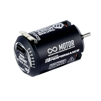 KWTRC Endless Brushless Motor, High-Torque & High-Efficiency RC Motor, Heat-Resistant, Lightweight Design, Compatible with 1/10 On-Road/Off-Road RC Race Cars (5.5T) - style: 5.5T