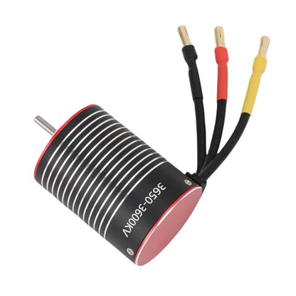 60A Brushless ESC 5.8V3A BEC Optimized Performance for HPI RC Car Brushless Motor and ESC Combo Set (3600kv) - size: 3600kv