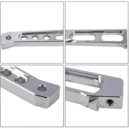 RC Spare Part Compatible with ARRMA for Mojave 6S for BLX 4WD 1/7 RC for Desert Truck Car Upgrade Parts Aluminum Front and Rear for Chassis Brace Set