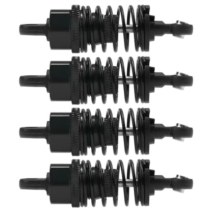 52mm Shock Absorbers Assembled & Hard Plastic 1/10 RC Drift Car Tires & Wheel Rims 12mm Hex