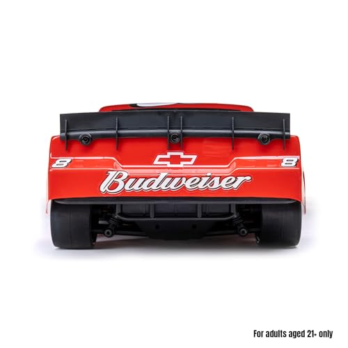 Losi 1/12 RC Racecar Dale Earnhardt Jr. No. 8 2025 Budweiser Chevrolet ZL1 2S AWD On-Road Asphalt Late Model (Battery & Charger Included), Red, LOS-3104T2 - color: Green