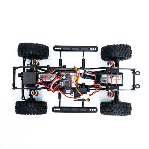 HOBBYPLUS CR18P EVO 2 Rock RC Crawler - 1/18 Scale Mini RC Crawler with Two-Speed Transmission, All-Metal Gears, Evolved EVO Platform, Ready-to-Run, Distinctive Styling Convoy Medium Olive Green