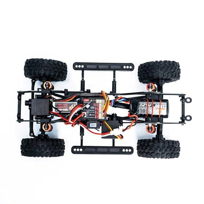 HOBBYPLUS CR18P EVO 2 Rock RC Crawler - 1/18 Scale Mini RC Crawler with Two-Speed Transmission, All-Metal Gears, Evolved EVO Platform, Ready-to-Run, Distinctive Styling Convoy Medium Olive Green