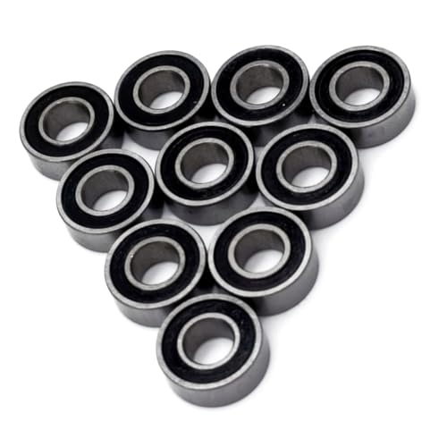 15pcs Rubber Sealed RC Ball Bearings Kit 5x8x2.5mm 5x11x4mm Compatible with Tamiya Grasshopper Lunchbox Hornet 1/10 RC Car Upgrade Parts