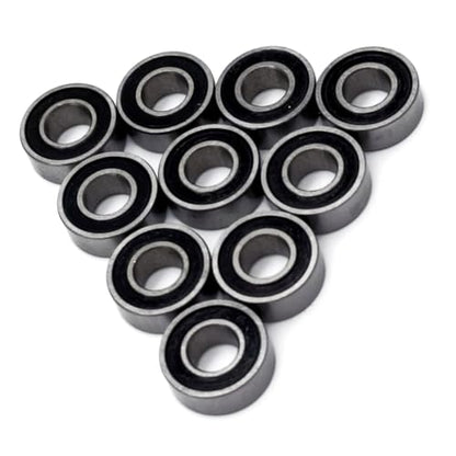 15pcs Rubber Sealed RC Ball Bearings Kit 5x8x2.5mm 5x11x4mm Compatible with Tamiya Grasshopper Lunchbox Hornet 1/10 RC Car Upgrade Parts