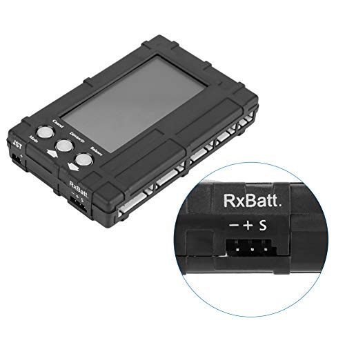 RC Battery Voltage Indicator Meter, 3-in-1 Large Screen Balance Discharger Balancer for 2~6S Li po Li Fe Battery