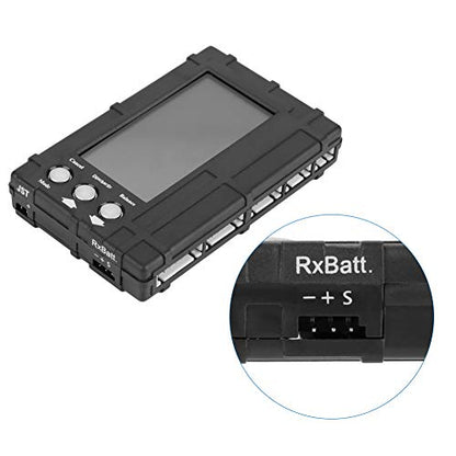 RC Battery Voltage Indicator Meter, 3-in-1 Large Screen Balance Discharger Balancer for 2~6S Li po Li Fe Battery