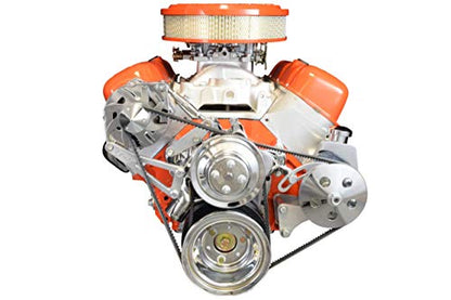 ICT Billet BBC Turnbuckle Alternator/Power Steering Pump Accessory Drive Bracket Kit 551493